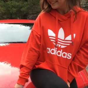 Red Adidas Hoodie